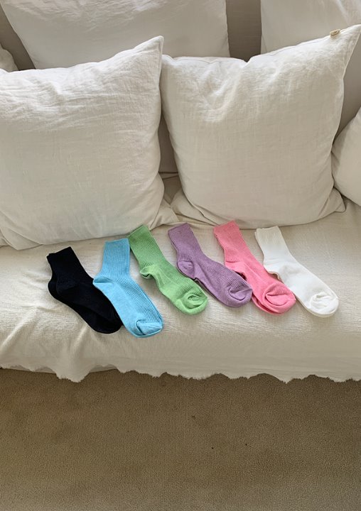 golgi socks (6color)