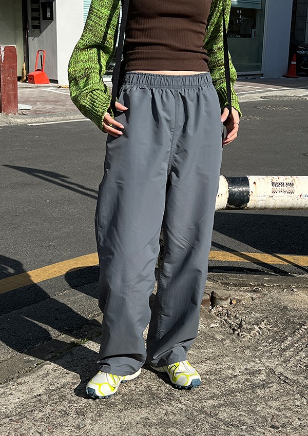 hard nylon pants (4color)
