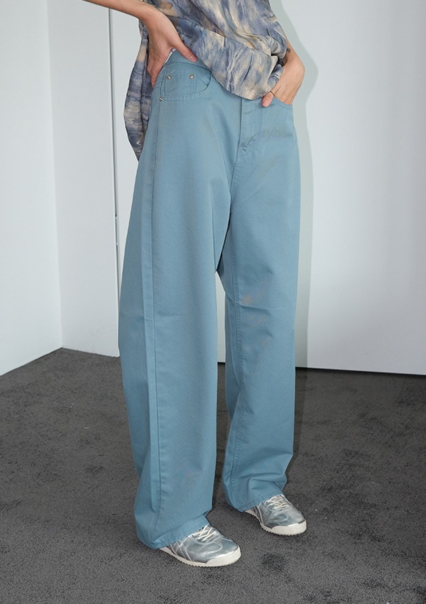 solid color pants (4color)