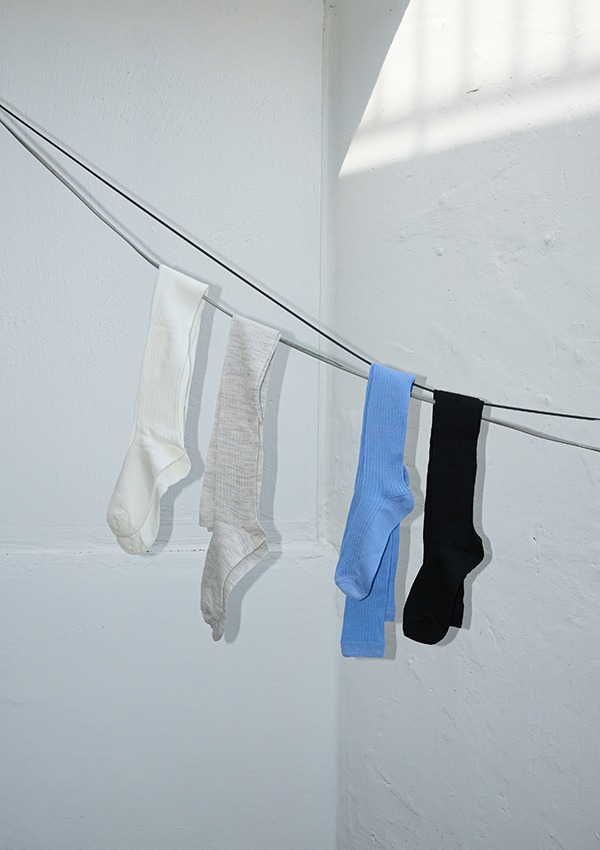 wool over knee-socks (4color)