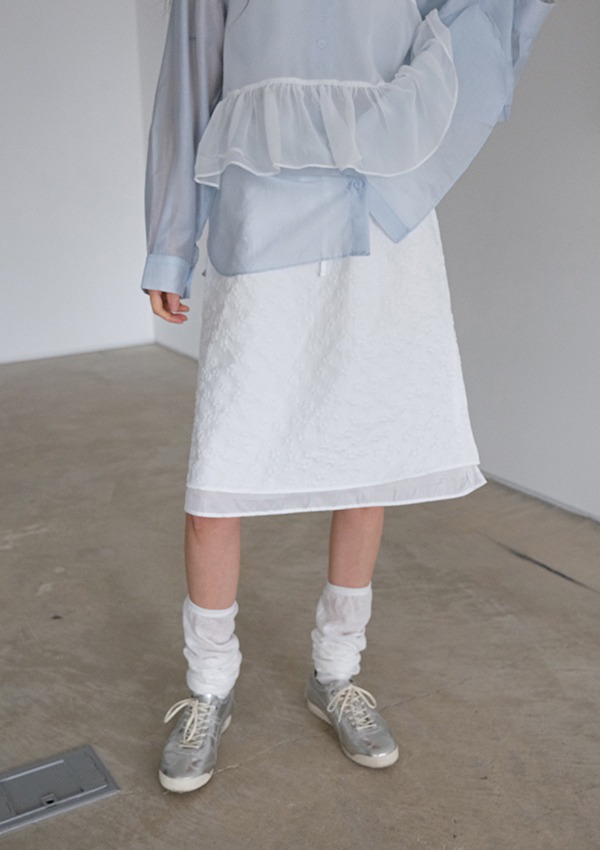daisy midi skirt (2color)