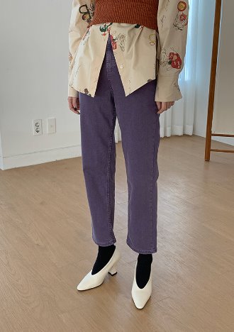 (기모) york pants (purple,brown)