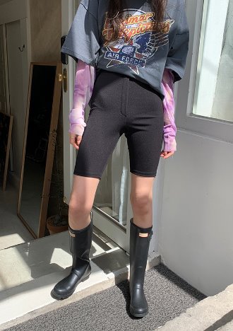 biker pants (black)