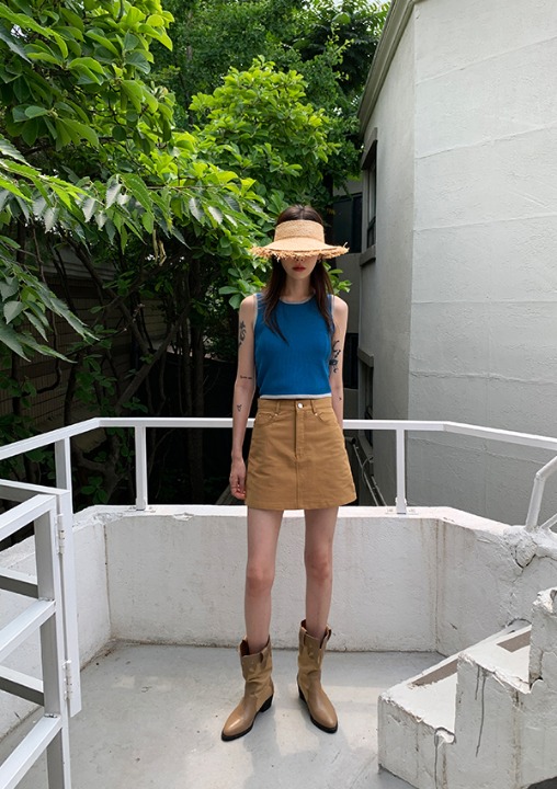 new mini skirt (2color)