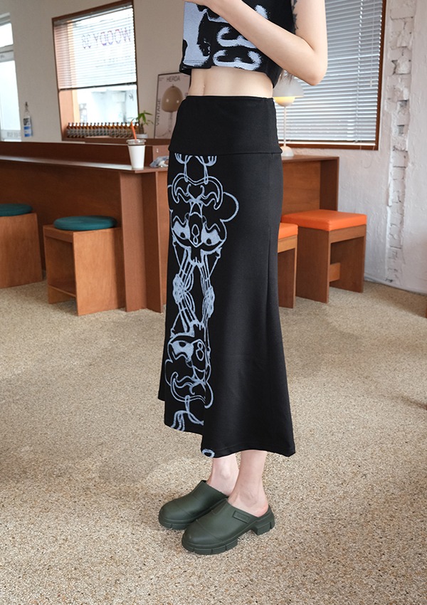 decal skirt (3color)