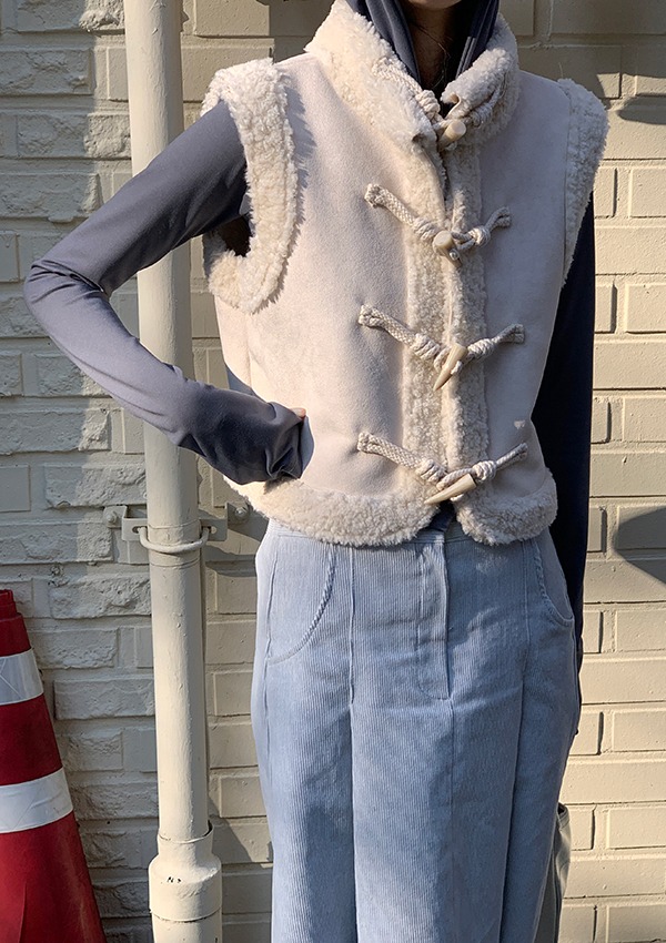 mustang vest (2color)
